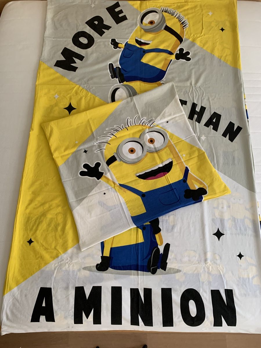Biancheria da letto: Bettwäscheset Wendemotiv Minions – Usato da Münsingen venduto da fam_277y