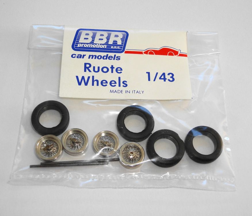 BBR Car Models R 15 Ruote Räder Wheels Set 1:43 | Kaufen auf Ricardo