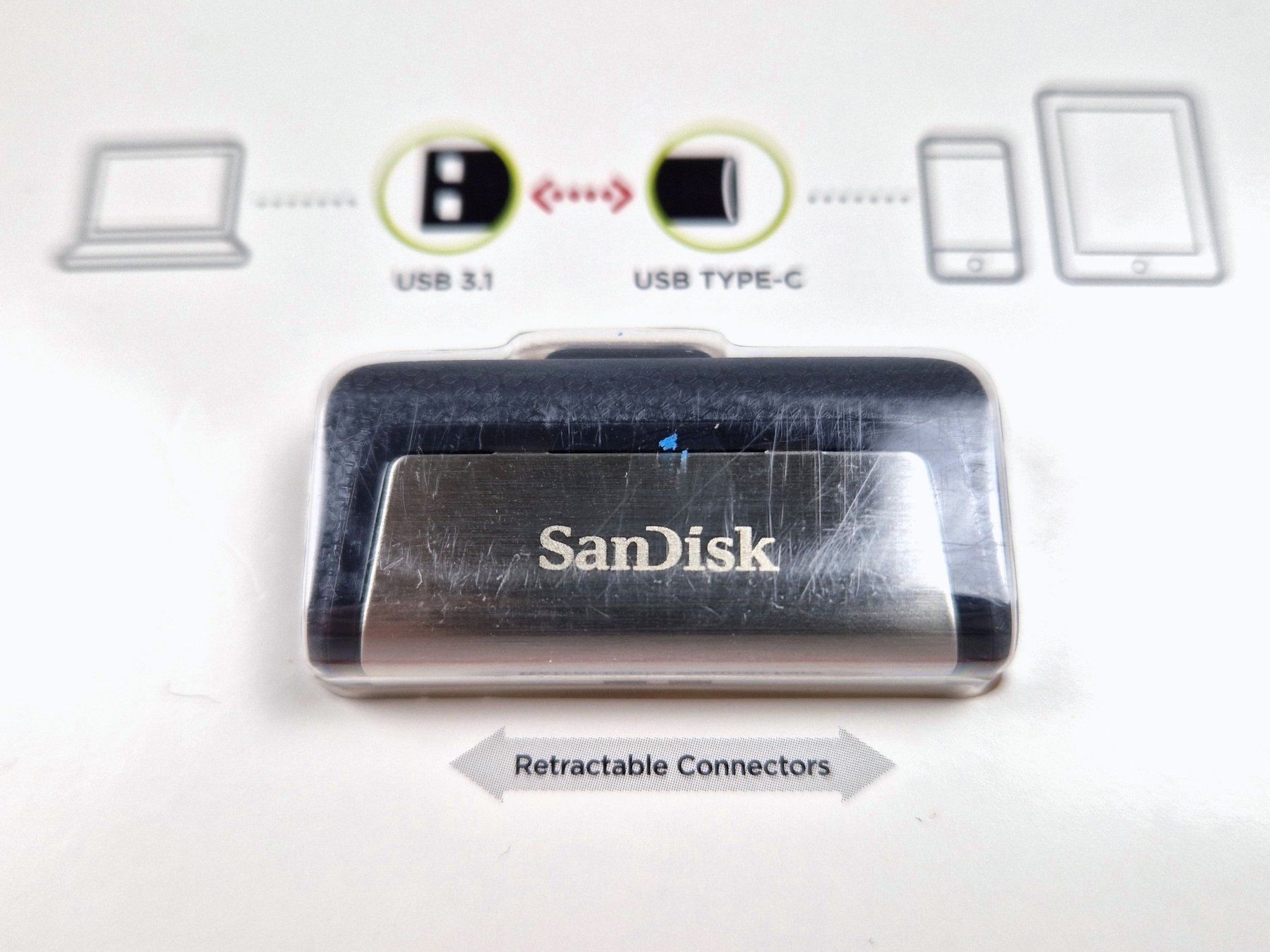 Sandisk Chiavette USB: SANDISK Ultra Dual Drive USB Type C, 128GB – Nuovo e nell'imballaggio originale da Basel venduto da Restwert_Basel 2