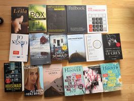 Bücherkonvolut . gemischte Genres guter Zustand