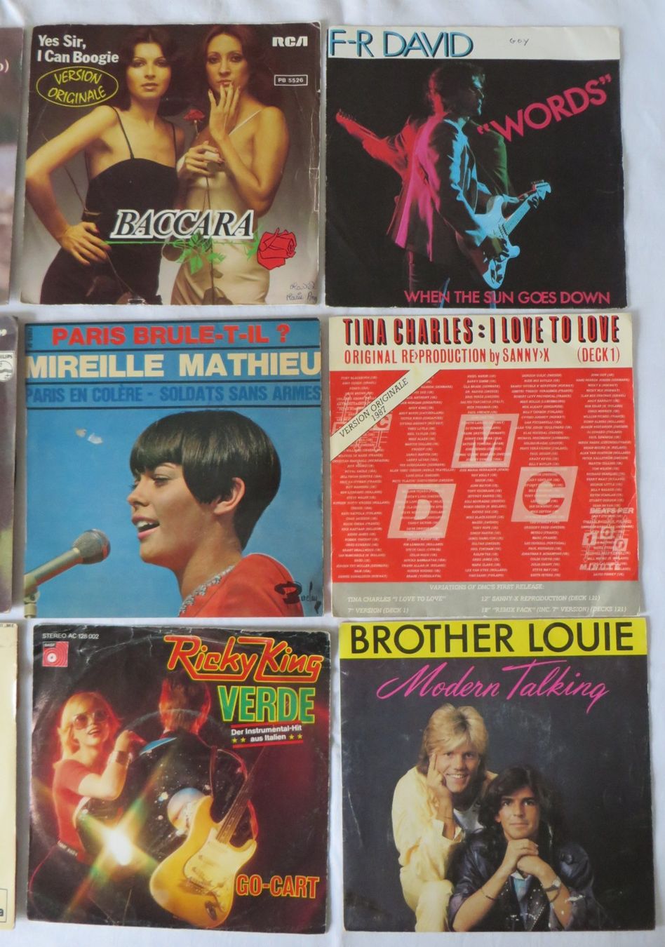 Dischi in vinile: 12 VINYL SINGLES, SCHLAGER POP – Usato da Neuhausen venduto da luckimucki 2