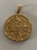 Fasnacht Basel Anhänger Gold 1991