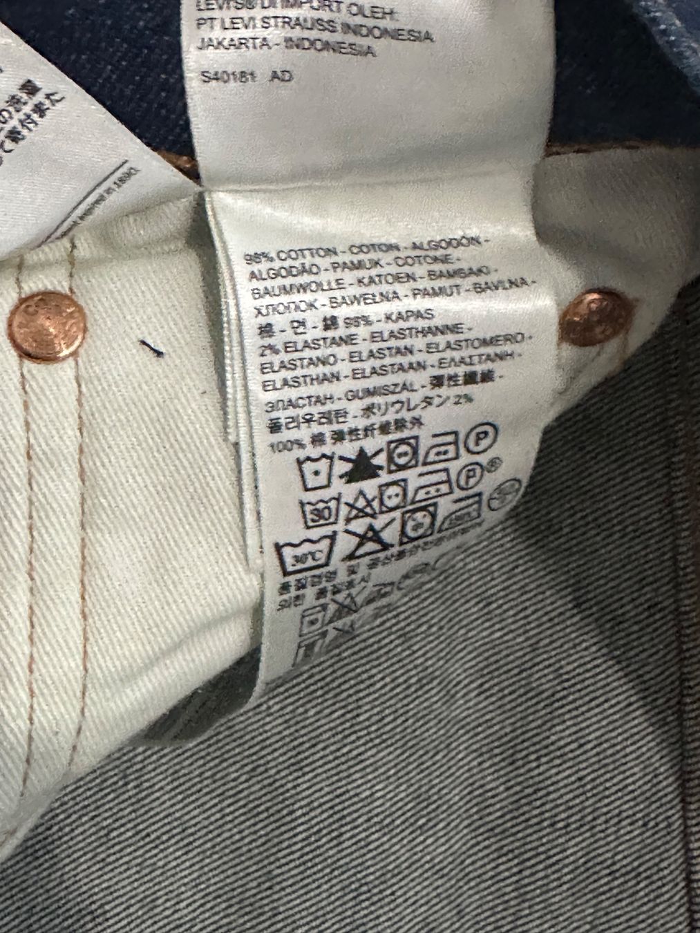 Levi's Jeans: Jeans LEVIS STRAUSS 520 Taille/Grosse W30 L32 – D'occasion à Bern par BrandVilla 6