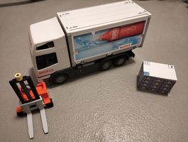 Playmobil Migros Lastwagen zusammengebaut