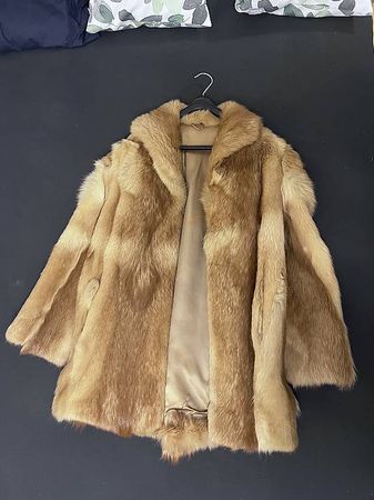 Rotfuchs Golden Echtfell Mantel