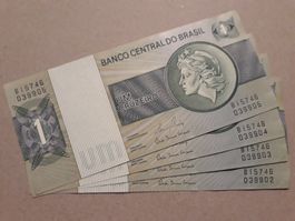 BRASILIEN - 4x 1 Cruzeiro UNC (B15746039902-05)