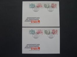 1984  Markenheftchen auf FDC