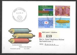 R-FDC Serie 561-564 ET Luzern 13.2.1975
