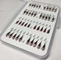 Box mit 40 kleine Tungsten Nymphen
