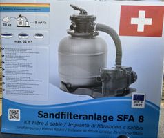 Sandfilteranlage SFA 8 neu