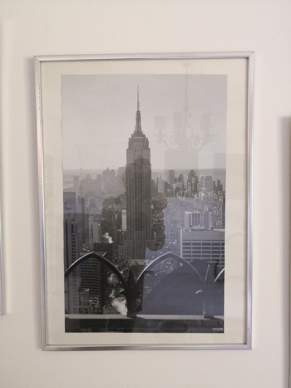 Poster & Bilder: 🤩NEW YORK BILDER IN SILBER-RAHMEN ODER SCHWARZER-RAHMEN – Gebraucht aus Olten von Naja-Twins-Twins 2