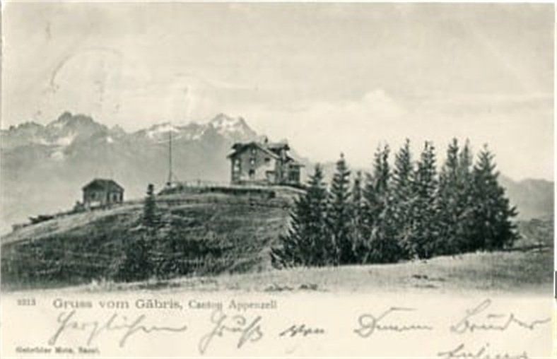 Cartoline postali: Gais, Gruss vom Gäbris – Usato da Ottikon b.Kemptth. venduto da Neptun1974
