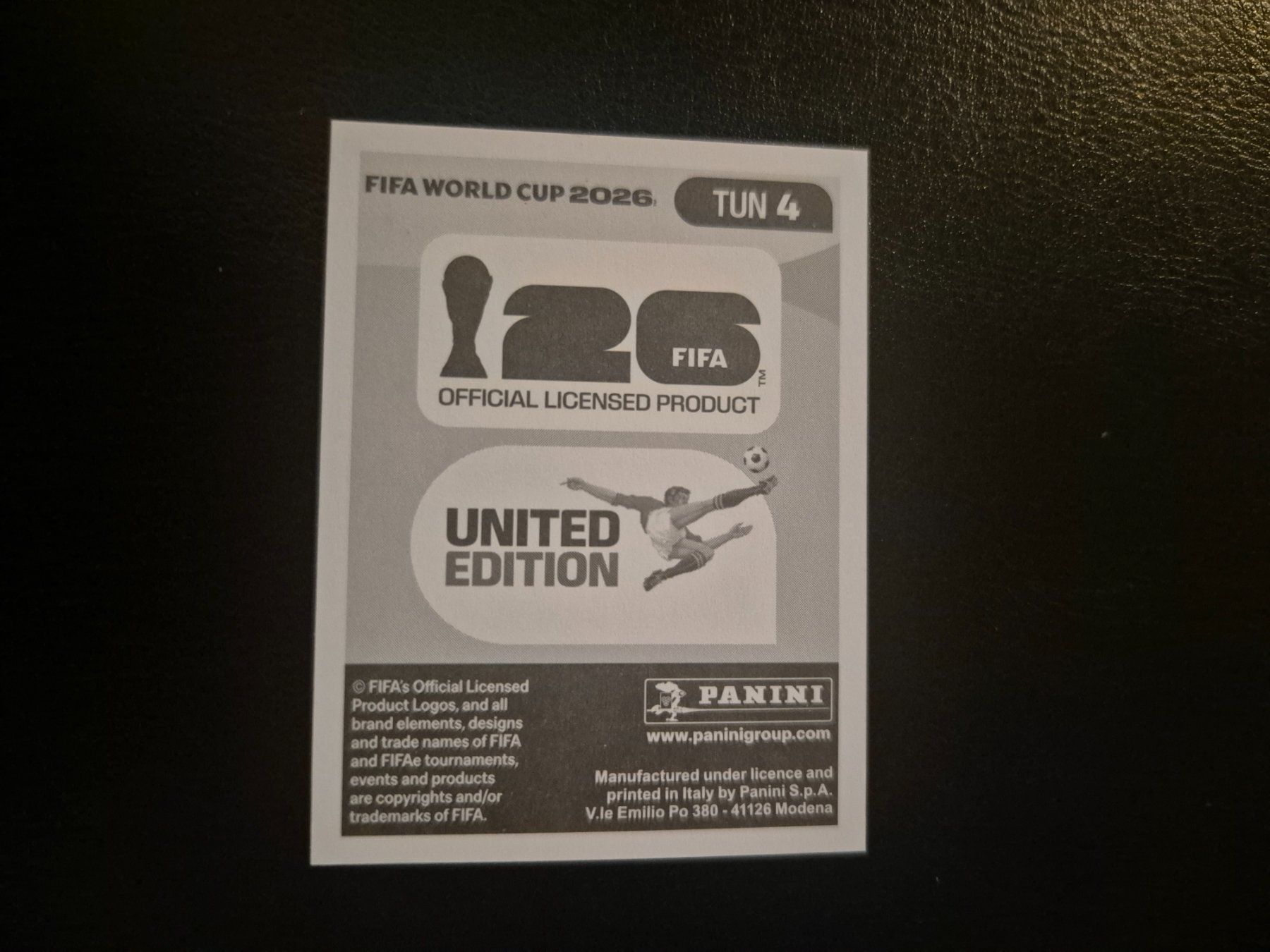 Panini Sammelbilder & Trading cards: Panini WM 26 TUN 4 – Neu (gemäss Beschreibung) aus Rorschacherberg von AJ3108 1