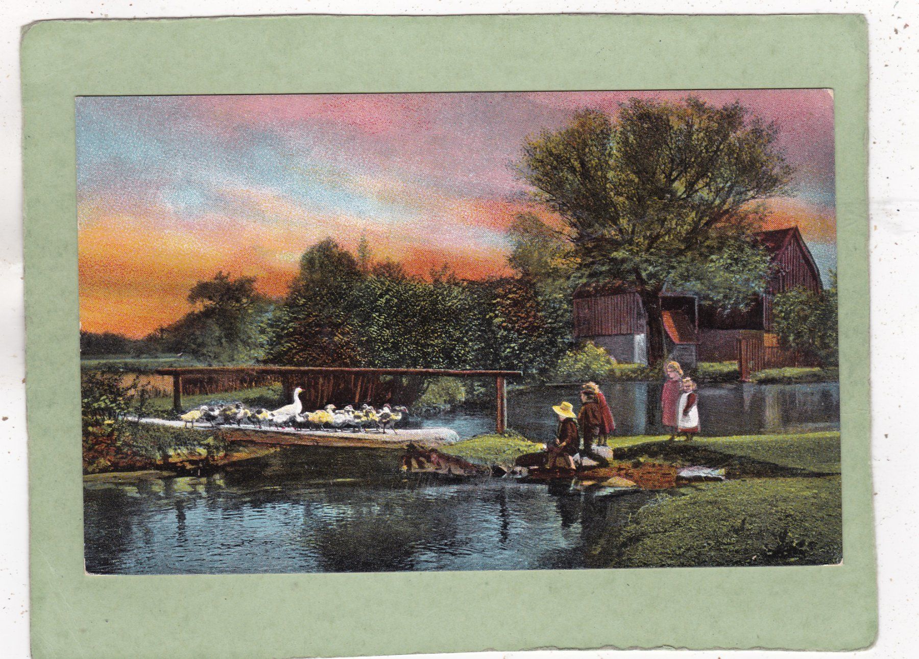 Cartes postales: Kitsch Landschaft – D'occasion à Herisau par Lisegrat2008