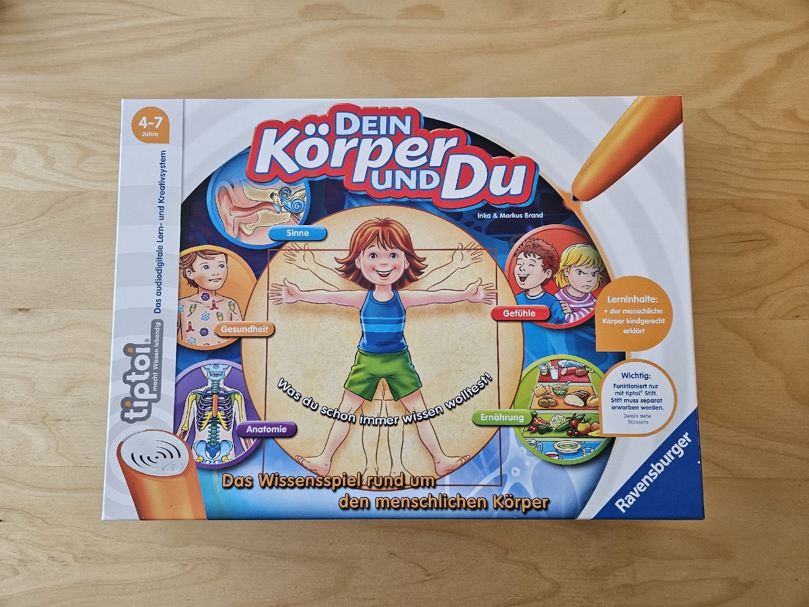 Ravensburger Giochi: Tiptoi Spiel "Dein Körper und Du", Ravensburger, Top! – Usato da Arbon venduto da Shniin2