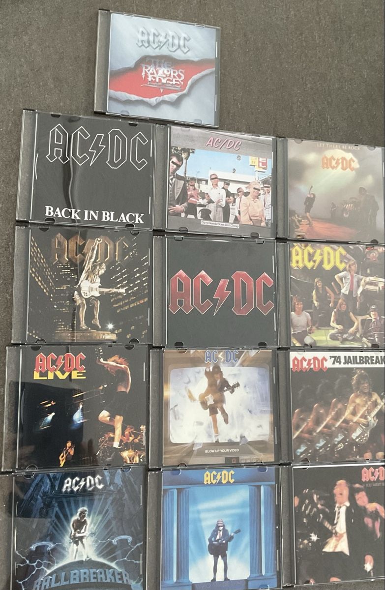 AC/DC CD Sammlung - Rock Klassiker für den Winter! (Gebraucht) in ...