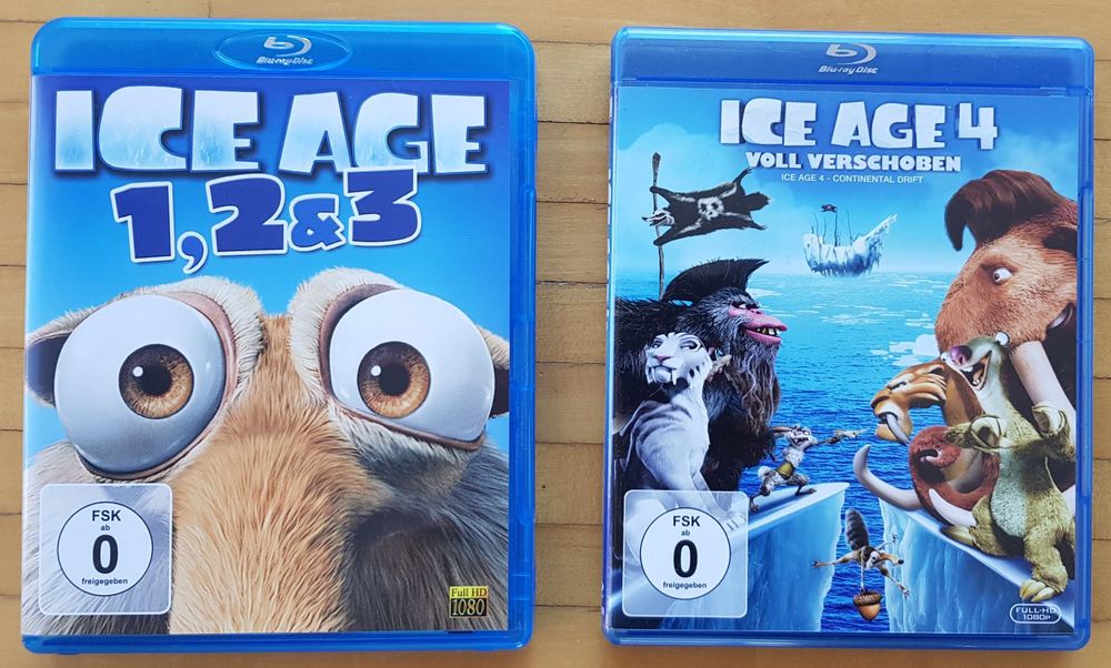 Ice Age 1 - 4 (Blue Ray) (Gebraucht) in Horgen für CHF 13 – mit ...