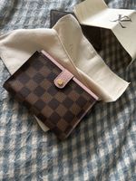Louis Vuitton Damier Ebene Rose Ballerine, État neuf!
