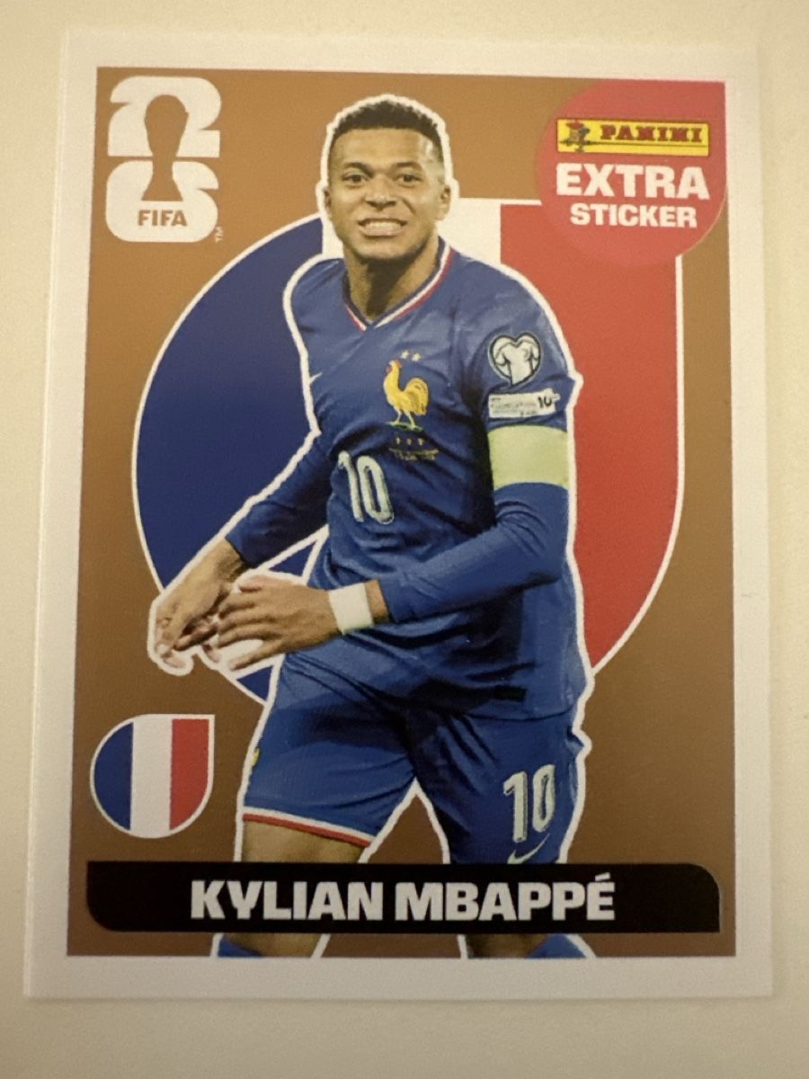 Panini Sammelbilder & Trading cards: Kylian Mbappé bronzé extra Sticker – Neu (gemäss Beschreibung) aus Unterengstringen von drw_9d5y