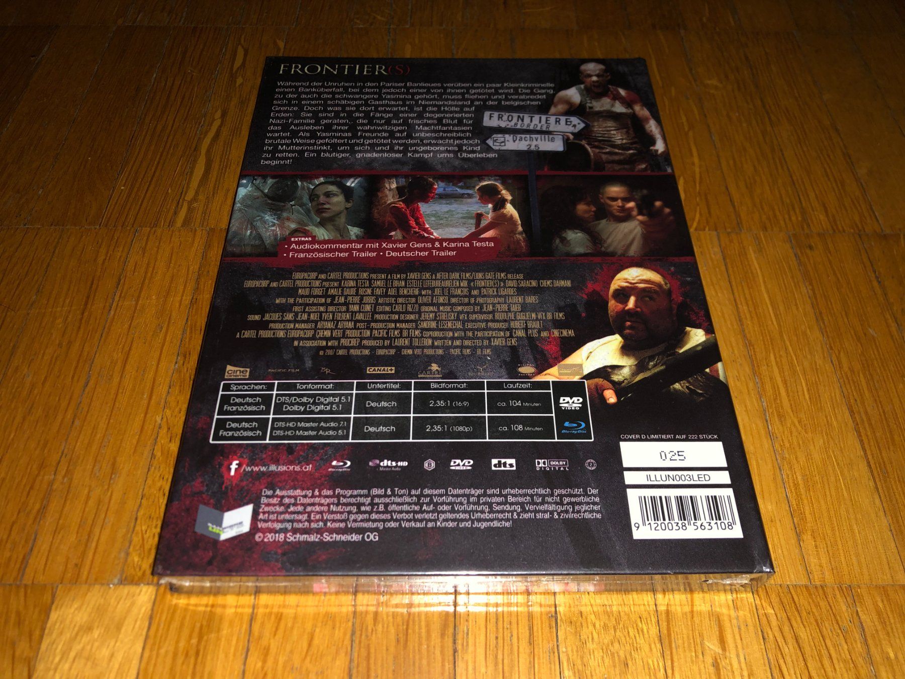 Tous les DVDs: Frontier(s) - MEDIABOOK - D - UNRATED – Neuf avec emballage d'origine à Basel par havsok 1