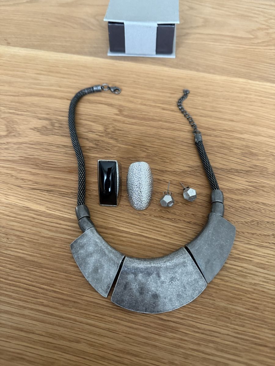 Altri gioielli: Statement Schmuckset, Halskette, Ringe, Ohrstecker – Nuovo (secondo la descrizione) da Zürich venduto da Herbion1