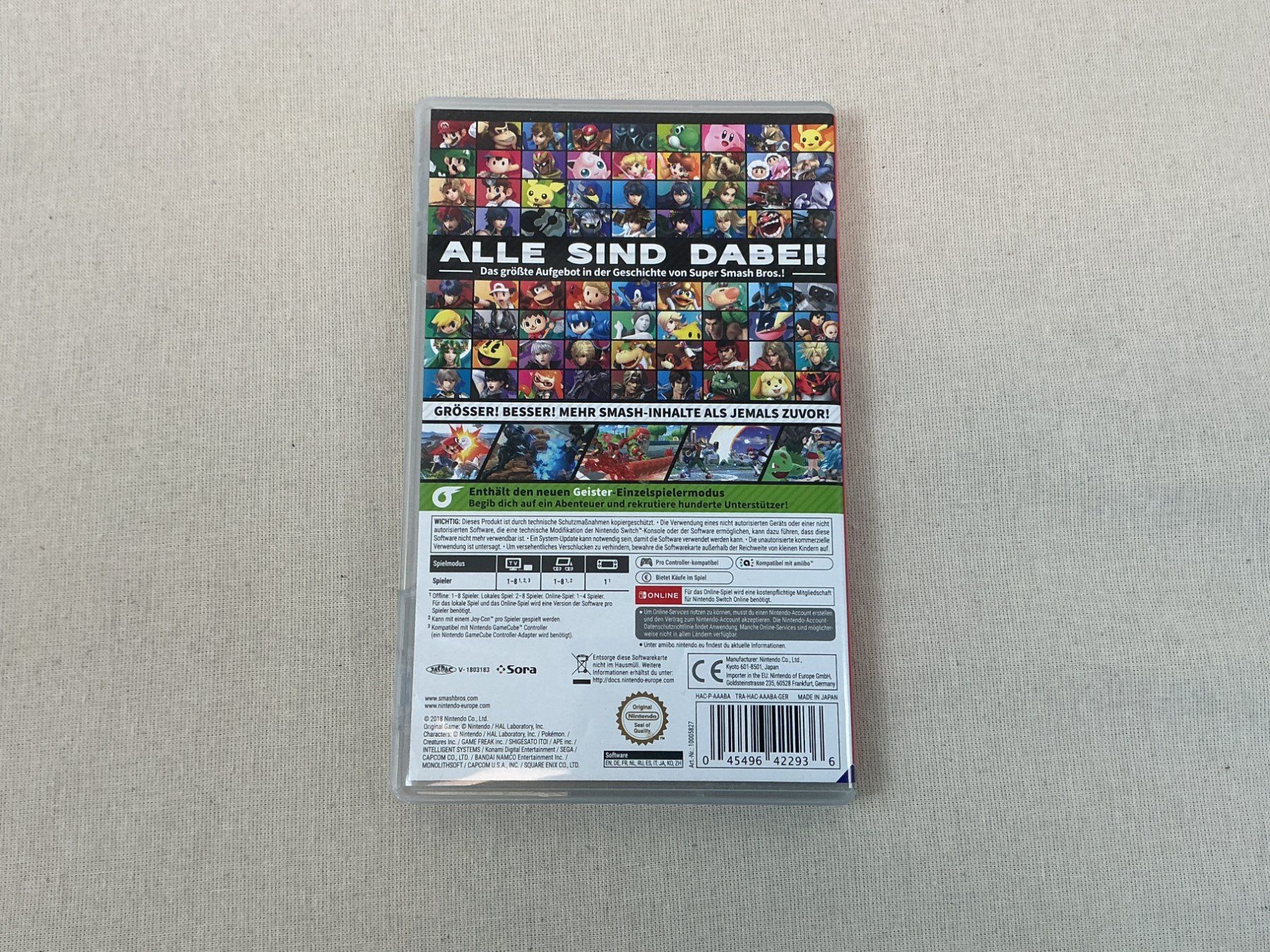 Nintendo Spiele: NINTENDO SWITCH GAME "Super Smash Bros Ultimate" – Gebraucht aus Richterswil von Restwert_Richterswil 2