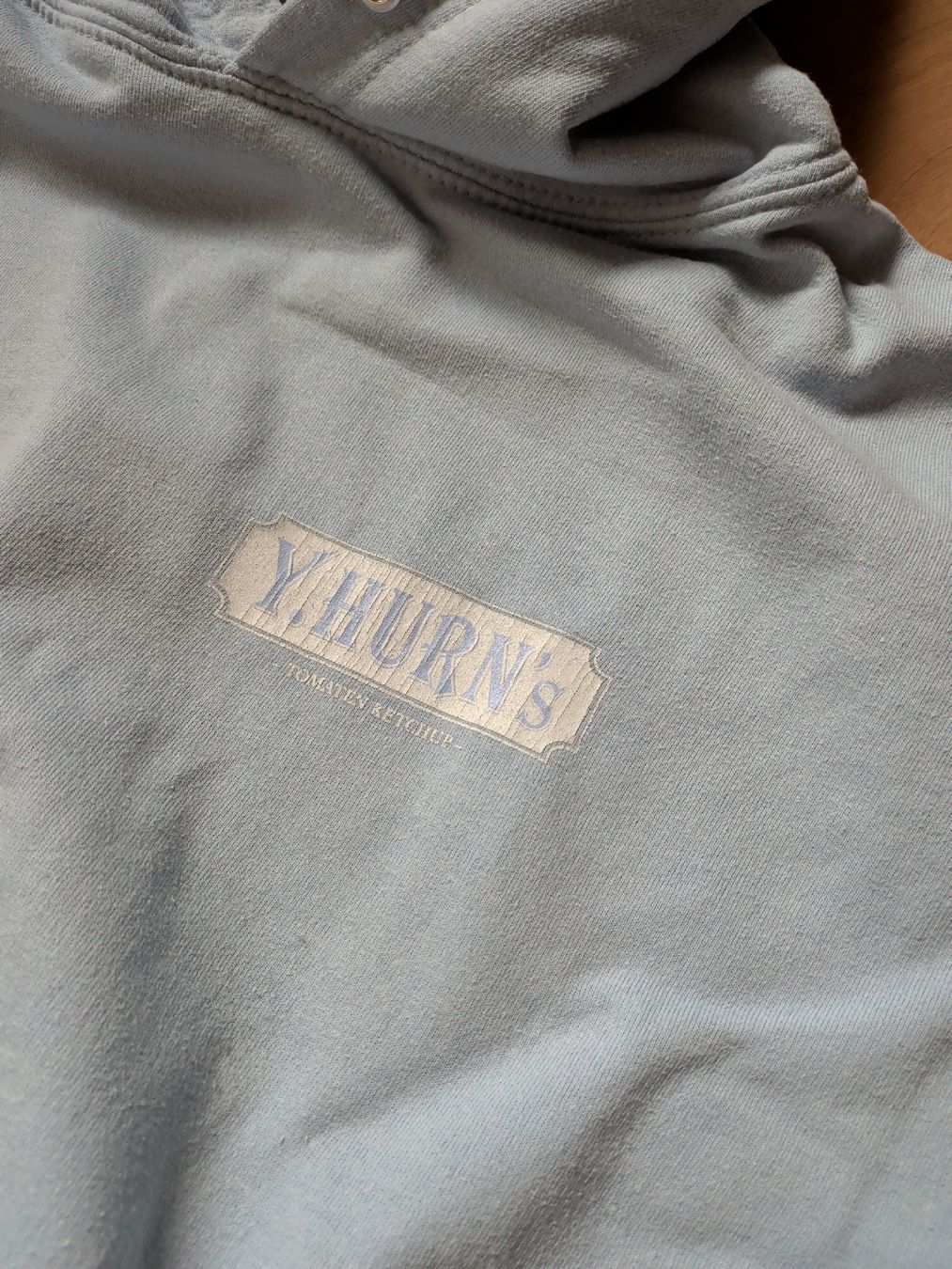Pullover & Sweatshirts: Kapuzenpullover YUNG HURN hellblau Grösse M  – Gebraucht aus Mörschwil von nemo1975 1