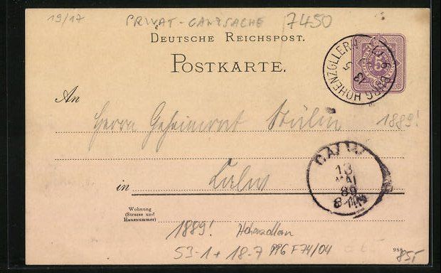 Cancelleria postale: Vorläufer-AK Ganzsache PP6F74 /04: Burg – Usato da Berlin venduto da bartko-reher 1