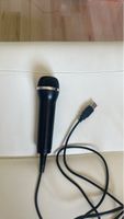 USB Mikrofon schwarz mit Kabel