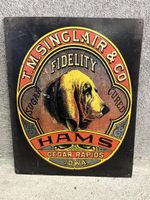 Sinclair hund ham Werbung Reklame 