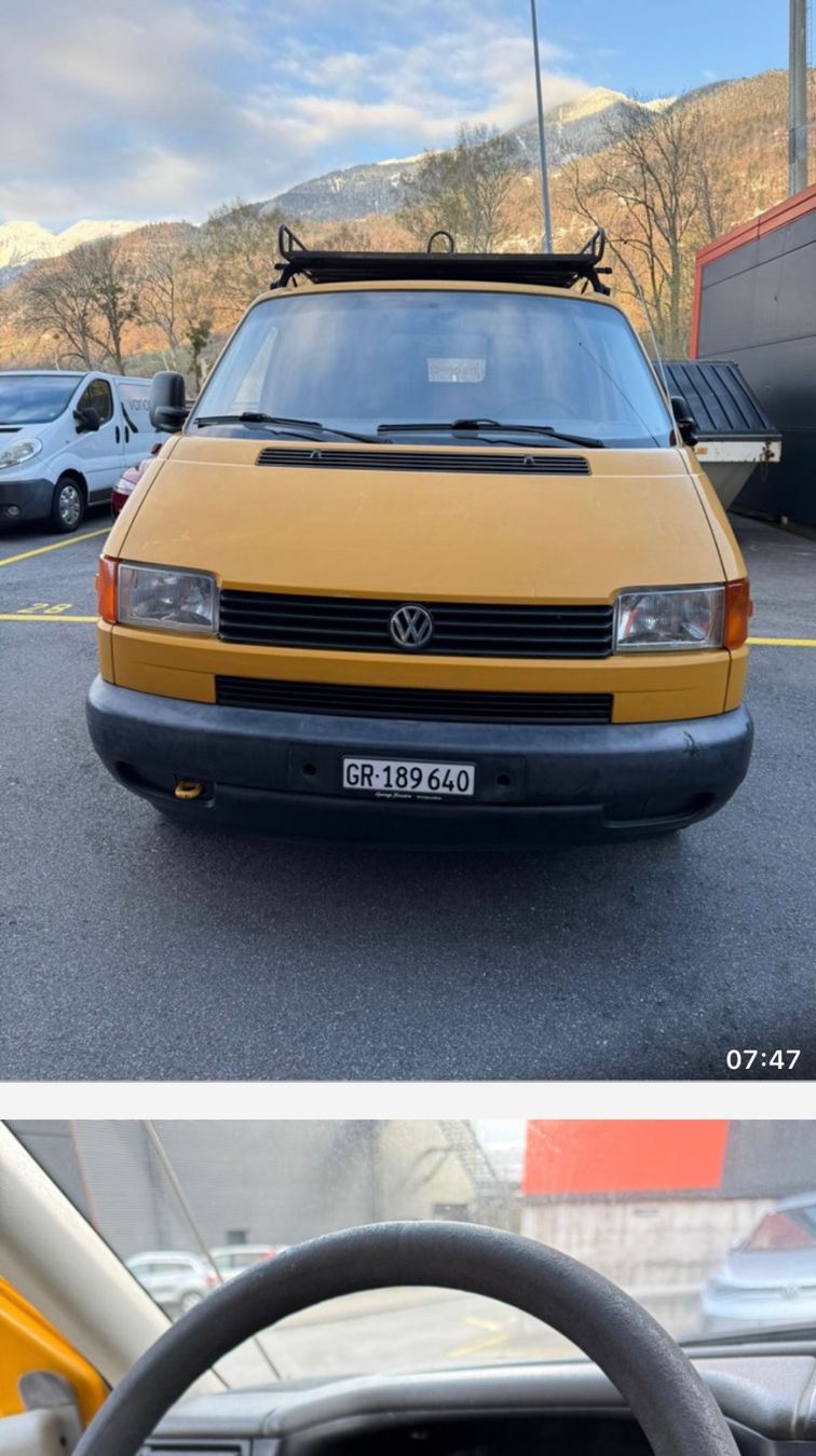 VW Veicoli commerciali: VW T4 Kastenwagen – Usato da Sargans venduto da Didis 2