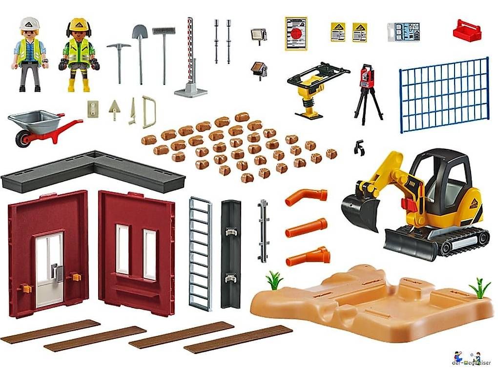 Playmobil Giocattoli: Playmobil City Action Minibagger 70443 – Nuovo e nell'imballaggio originale da Birsfelden venduto da der-Wegweiser 2