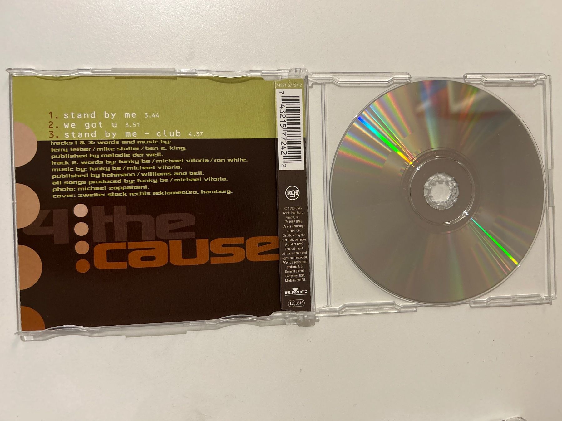 CD: CD- 4 The Cause - Stand by me - (Single) – Usato da Guntershausen venduto da Gloominati 2