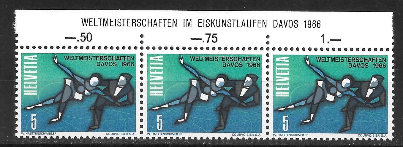 Tous les timbres: Abarten 438.2.01 und 438.2.02 ** 14.9.1965 – Neuf (Voir description) à Olten par clotaldi