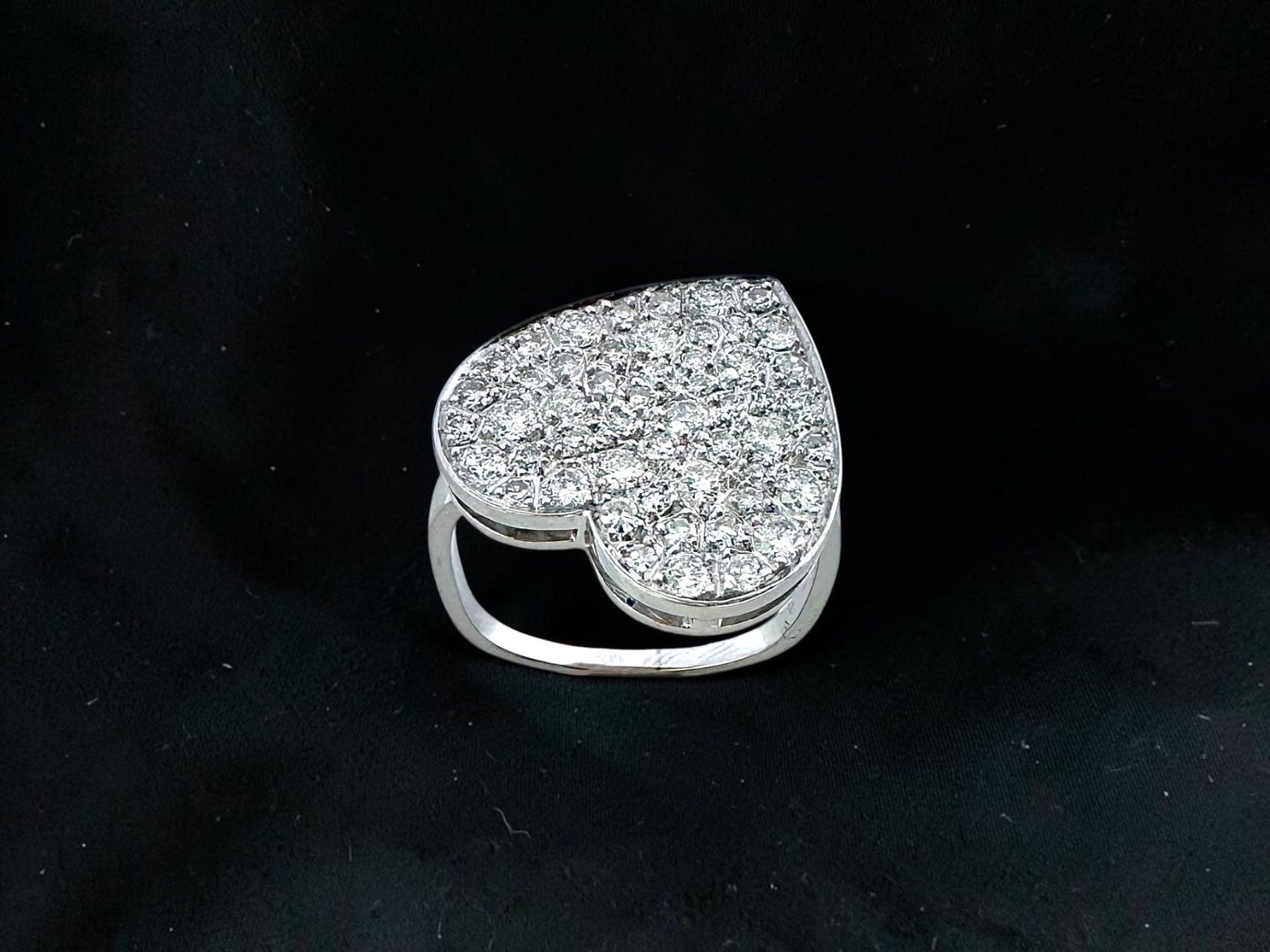 Anelli: Diamant - Herz - Ring, ca. 1.00 ct – Usato da Zuzwil SG venduto da artimmo 3