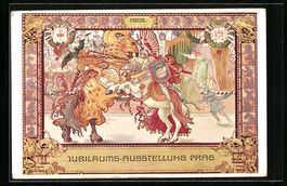 Prag, Jubiläums-Ausstellung 1908, Inter