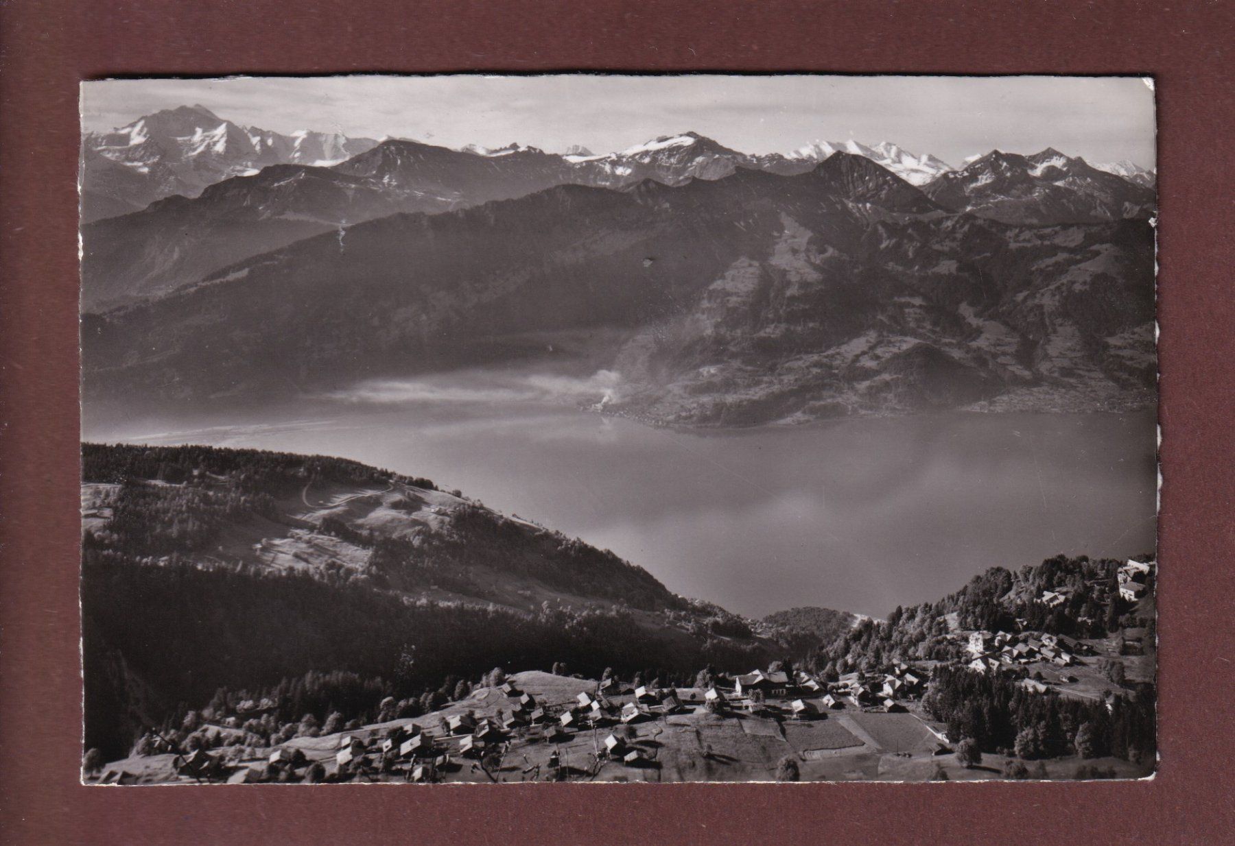 Cartoline postali: BEATENBERG - 1957 – Usato da Pully venduto da nicecards-shop