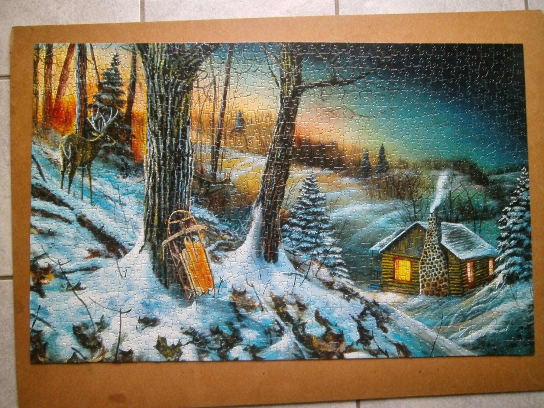 Puzzle: Puzzle Jigsaw de 1000 pièces – Usato da Moutier venduto da Mouschka 1