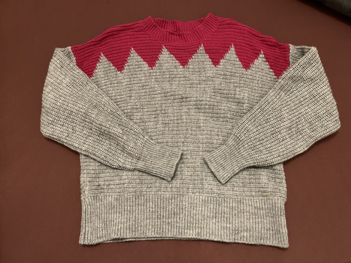 Guess Maglioni & Felpe: Grau-pink Guess Strickpullover in Gr.L – Usato da Niederwangen BE venduto da Diva_74