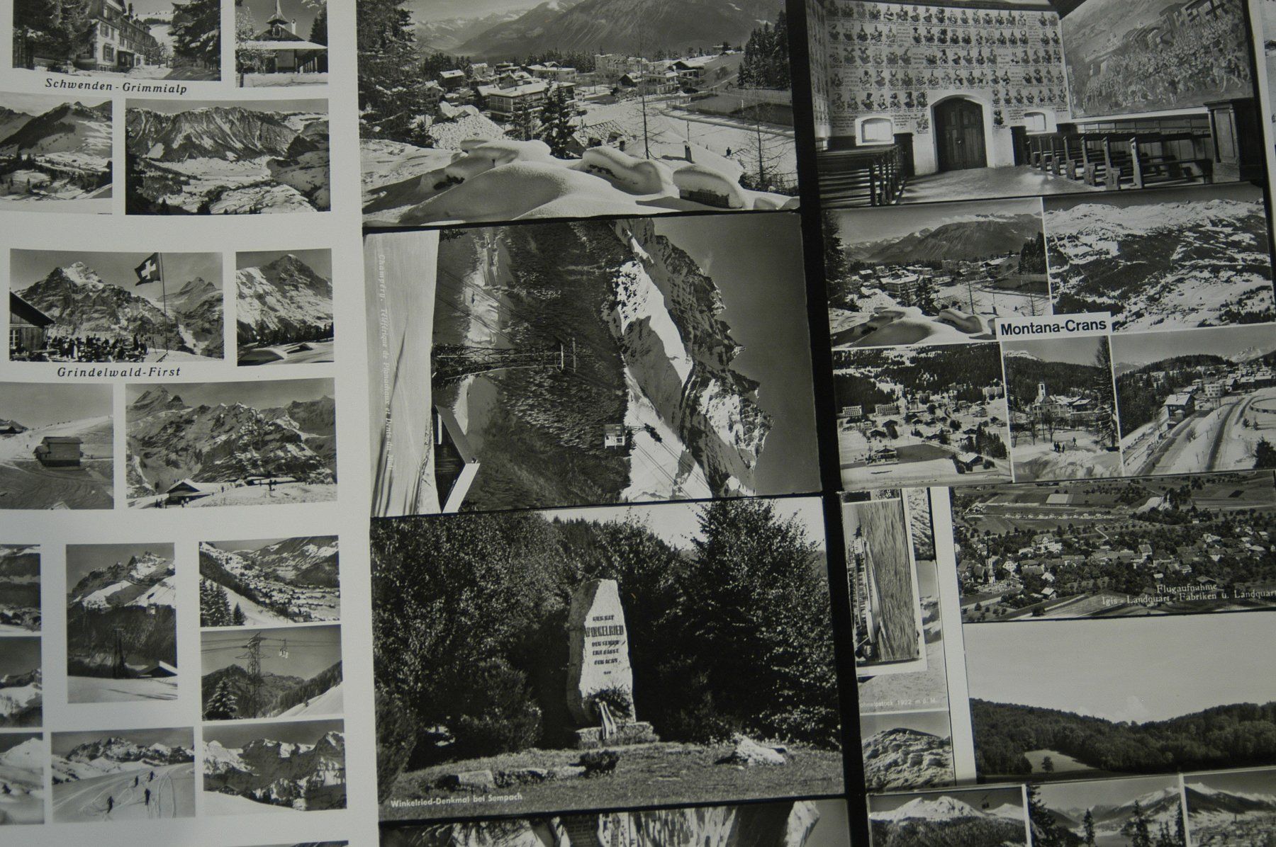 Ansichtskarten: Postkartenbögen ca. 80 Stück – Gebraucht aus Herisau von Wisen 4