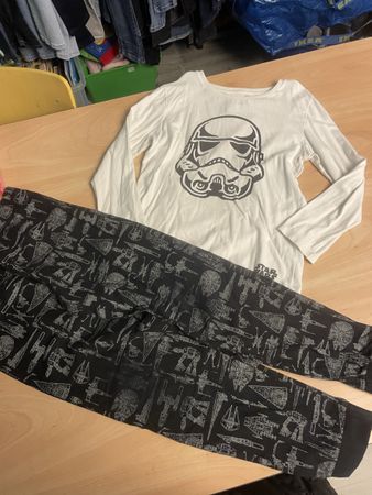 Star Wars Mango Set, Pyjama Shirt und Hose, Gr. 134