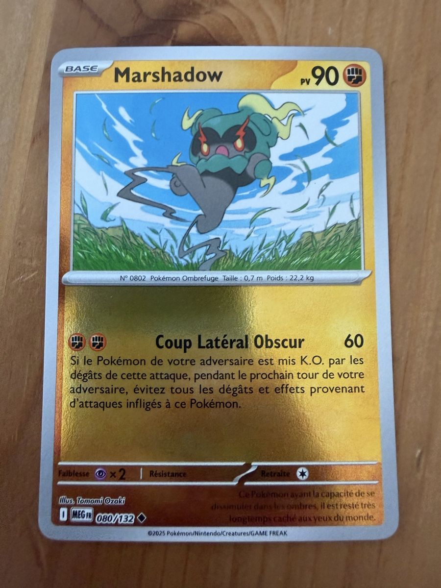 Pokémon Carte collezionabili: Marshadow (MEG080) – Nuovo (secondo la descrizione) da Vevey venduto da Matx