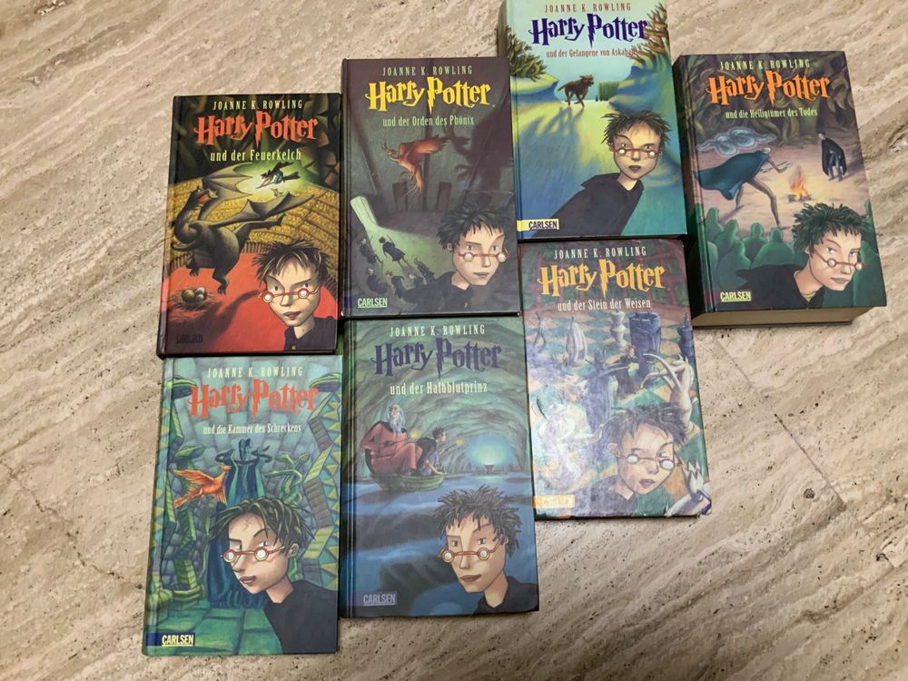 Harry Potter Bände alle 7 Bücher als Weihnachtsgeschenk… Acheter sur Ricardo