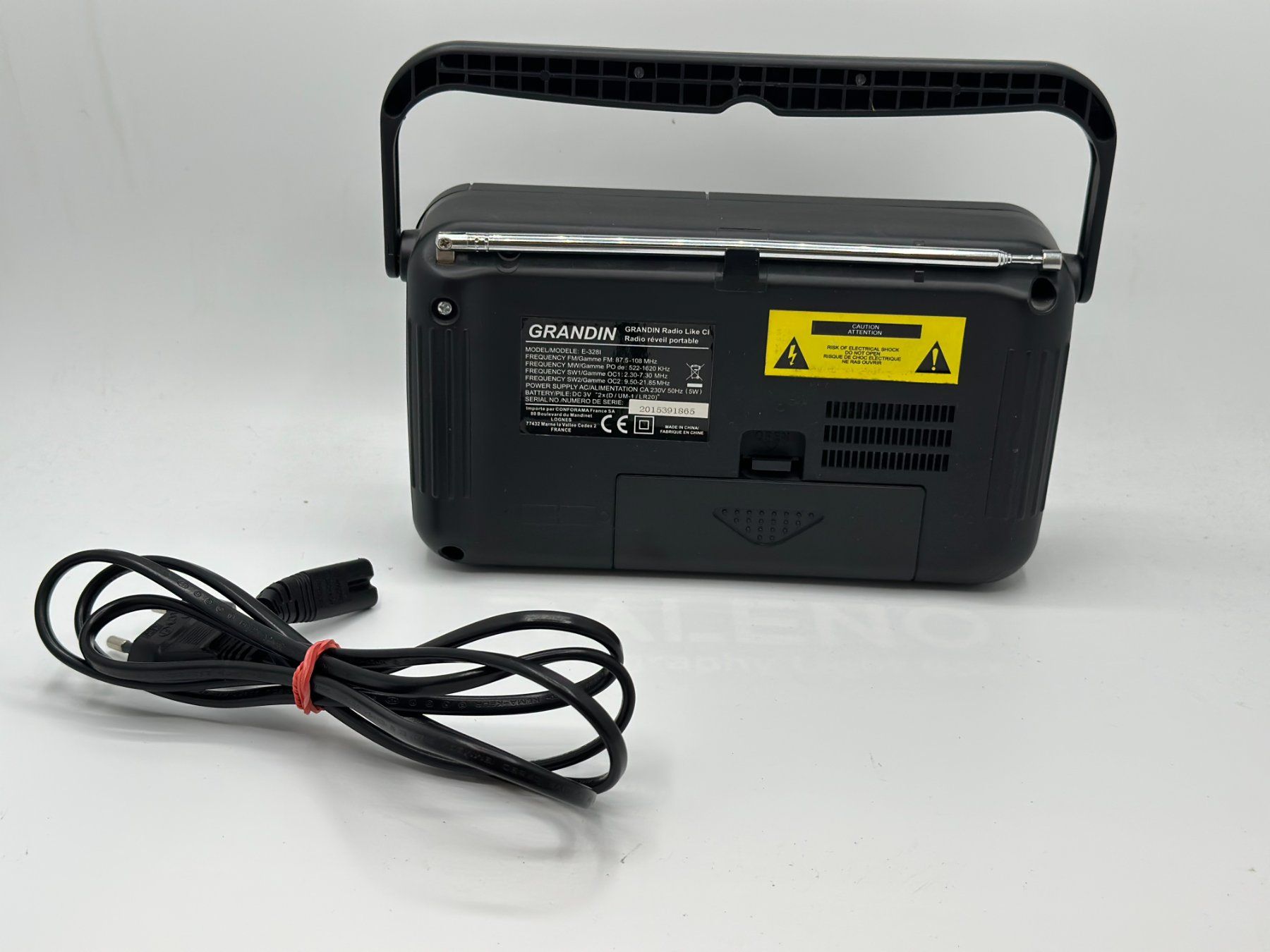 Sony Radio: RADIO Grandin E-3281 + Test OK ! – Usato da Genève venduto da inc_9vgv 2