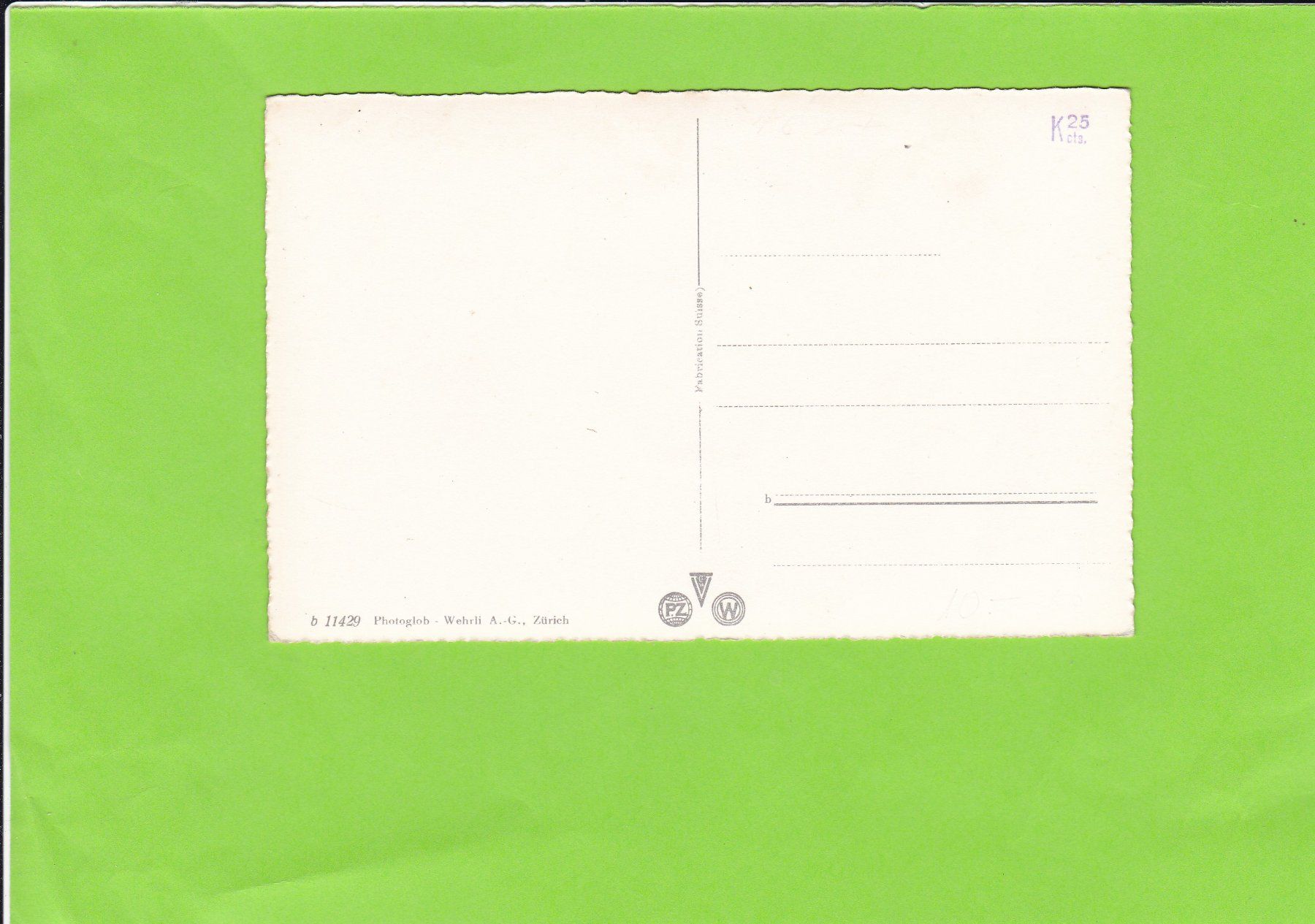 Cartoline postali: Zofingen – Usato da St. Peterzell venduto da neckertal 1