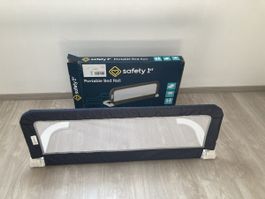 Safety 1st Tragbares Bettgitter dunkelgrau