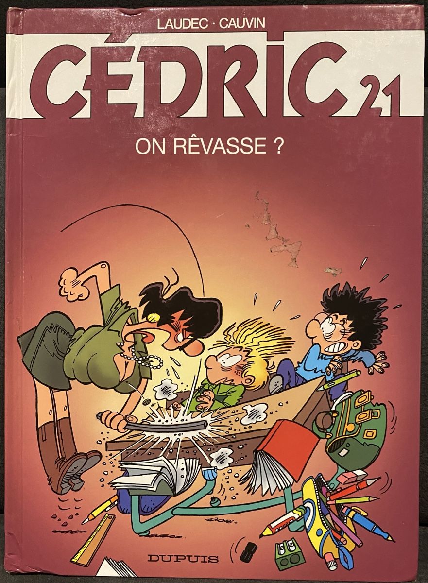 Fumetti: Cédric 21. On Rêvasse  – Usato da Lausanne venduto da babacard10