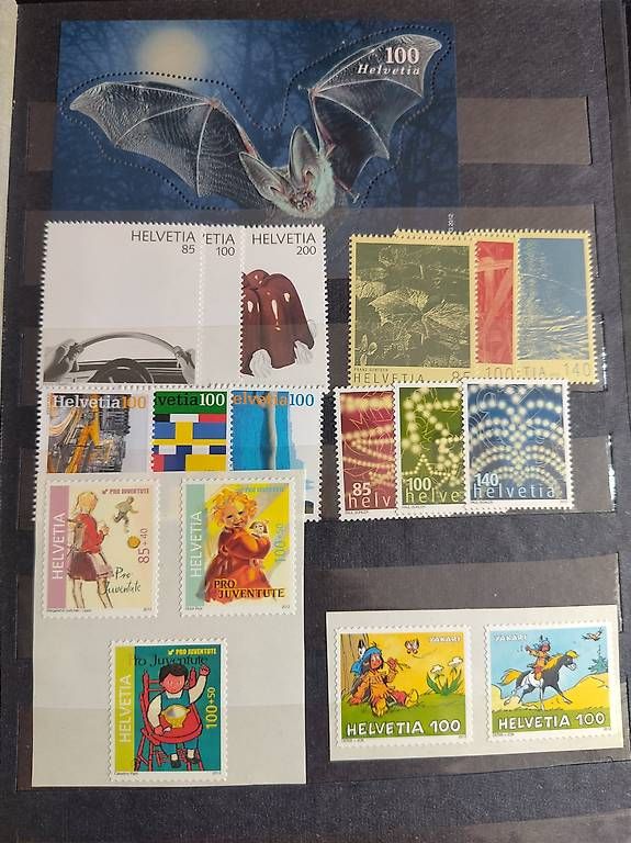 Tutti i francobolli: Jahresserie 2012 Post Briefmarken postfrisch – Nuovo (secondo la descrizione) da Wohlen AG venduto da gnabbr 2