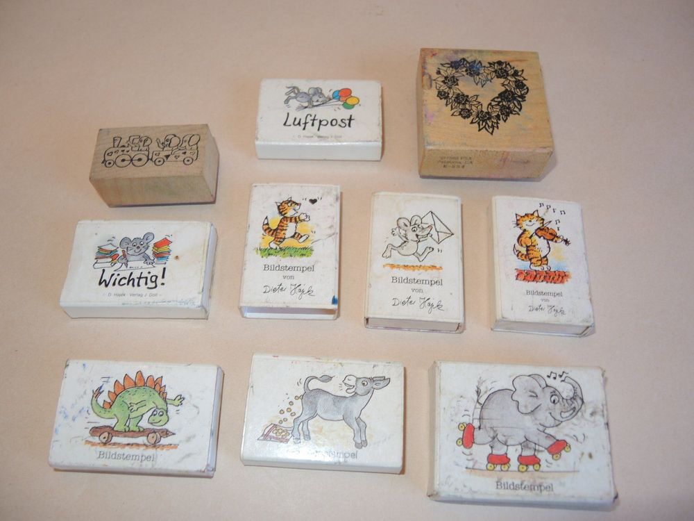 Blumen Motivstempel | Große Blume Bildstempel | Für Karten & Deko