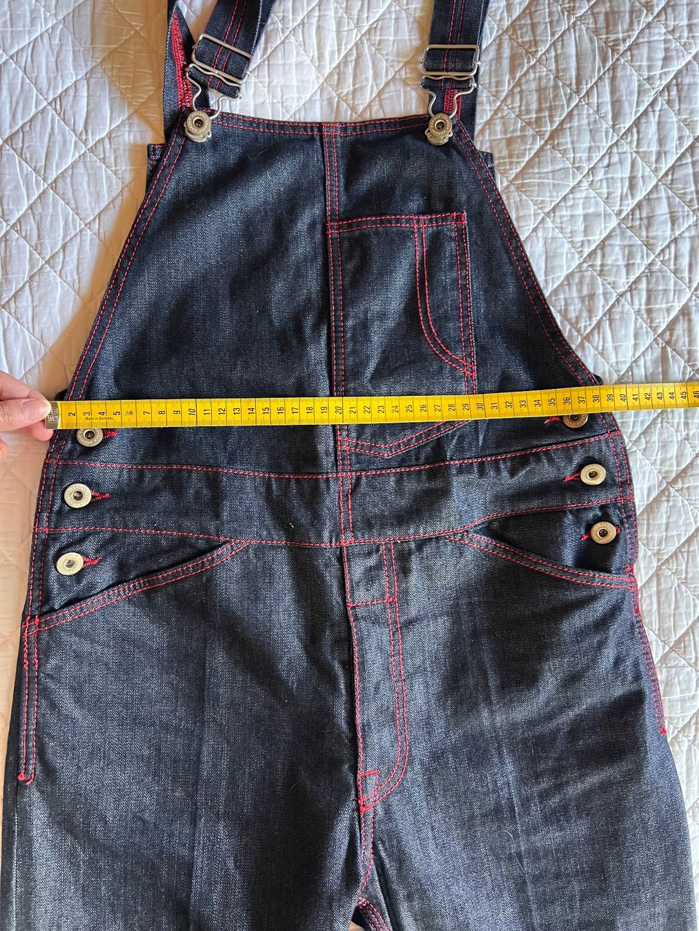 Dondup Jeans: DONDUP Latzhose Jeans Gr. 25 / S – Nuovo (secondo la descrizione) da Zürich venduto da car_x52z 9